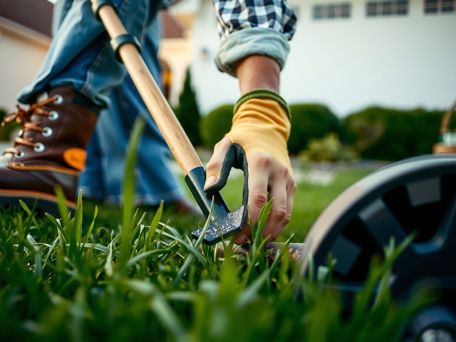 Eufy E18 robot mower review - section image